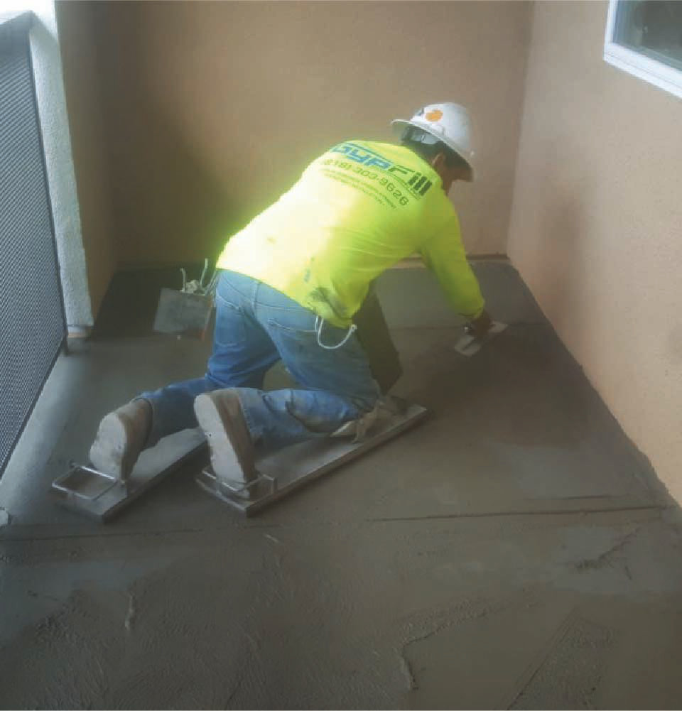 Floor Leveling Lightweight Concrete | GypCrete Contractor